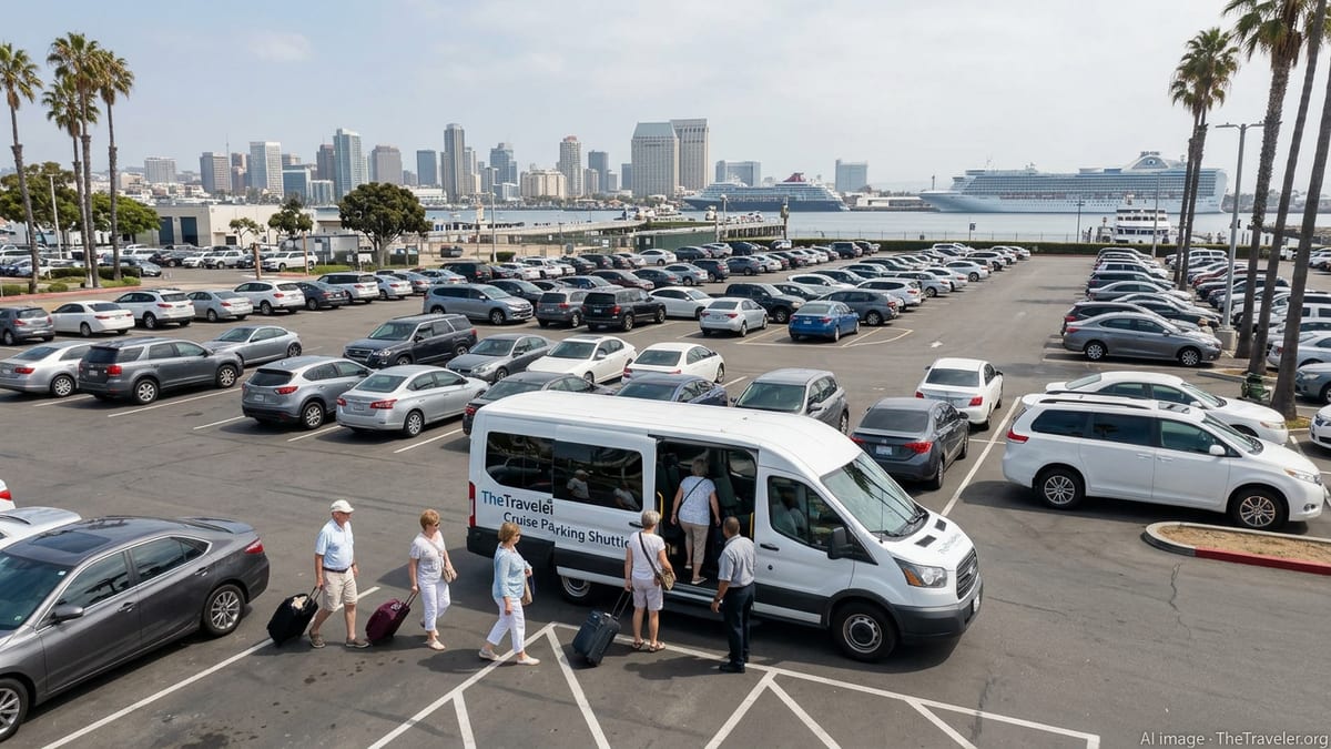 San Diego Cruise Parking Made Easier with SD Park, Shuttle & Fly