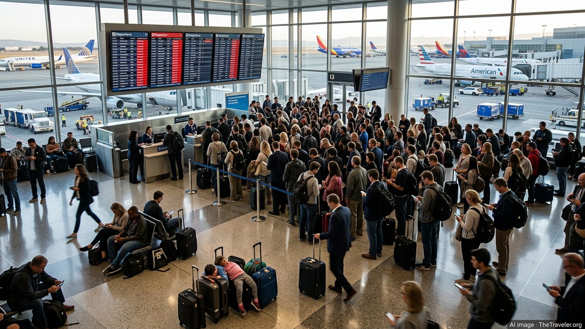 San Francisco Airport Delays Snarl Major US City Links