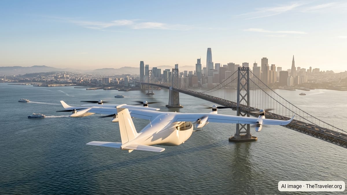 Electric Air Taxis Poised to Redefine San Francisco Commutes