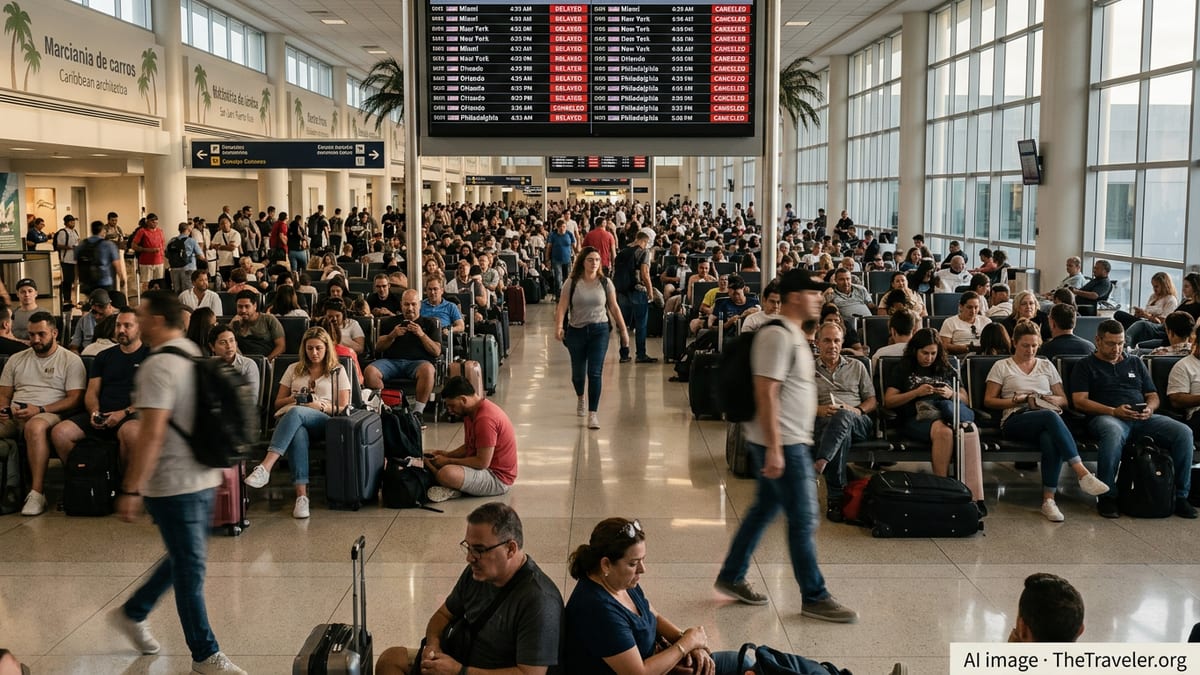 San Juan Flight Chaos Strands Hundreds as Delays Ripple to U.S. Hubs