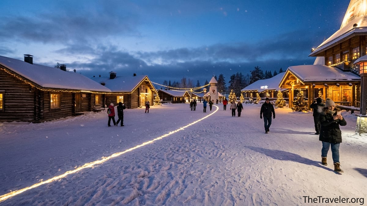Santa Claus Village on the Arctic Circle: Hours, Tickets & Tips