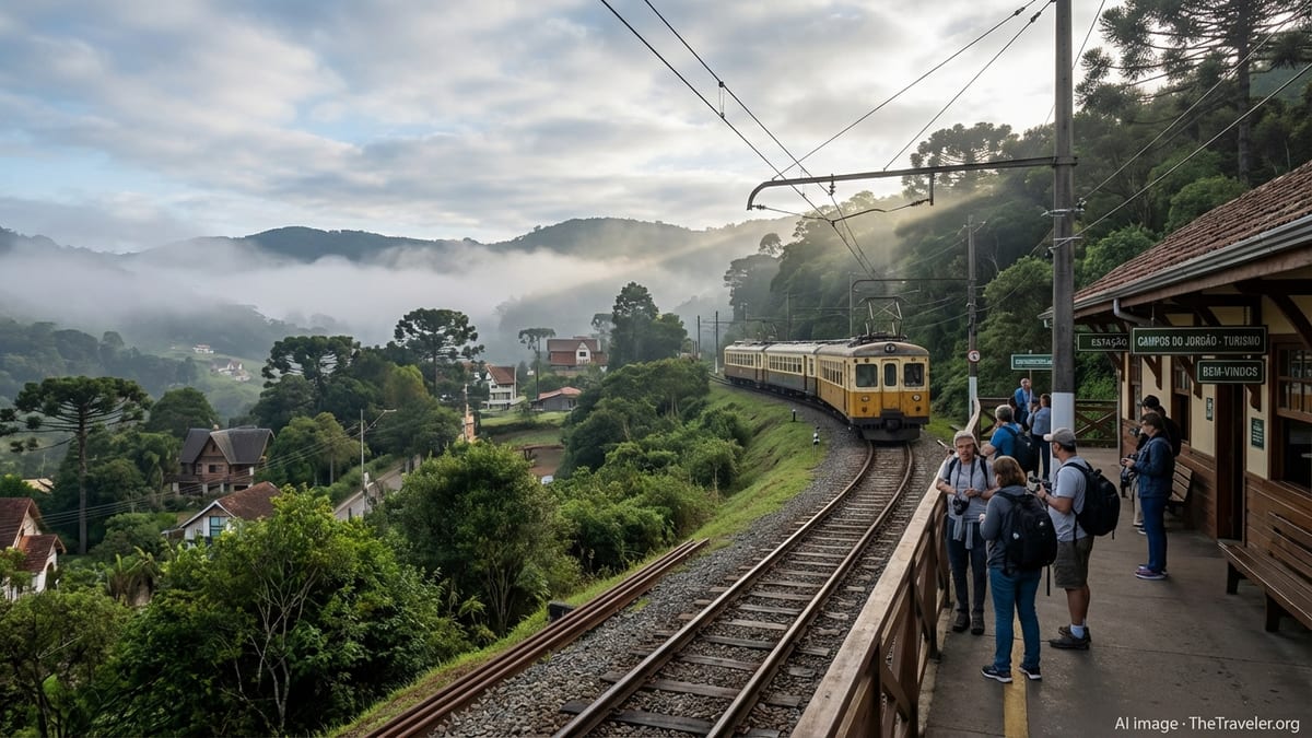São Paulo Pours $60 Million Into Campos do Jordão Railway