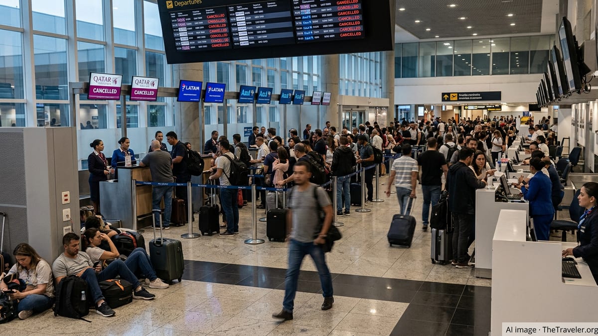 Flight Cancellations From São Paulo Disrupt Brazil Routes