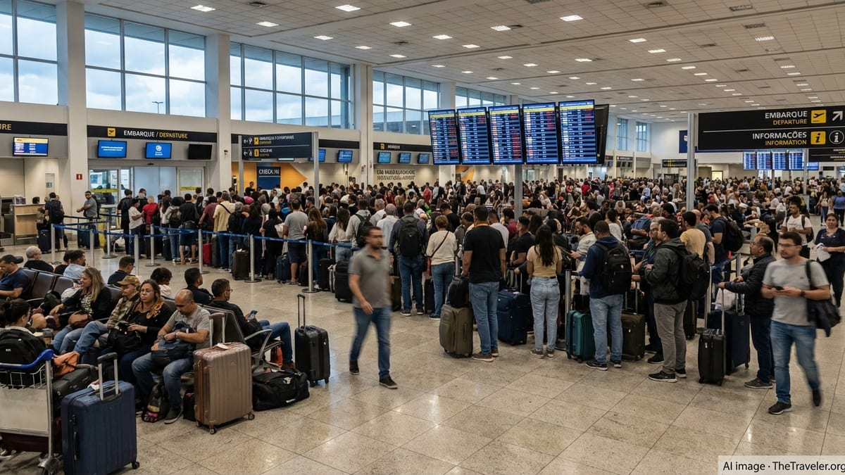 Flight Chaos Strands Hundreds at São Paulo Guarulhos