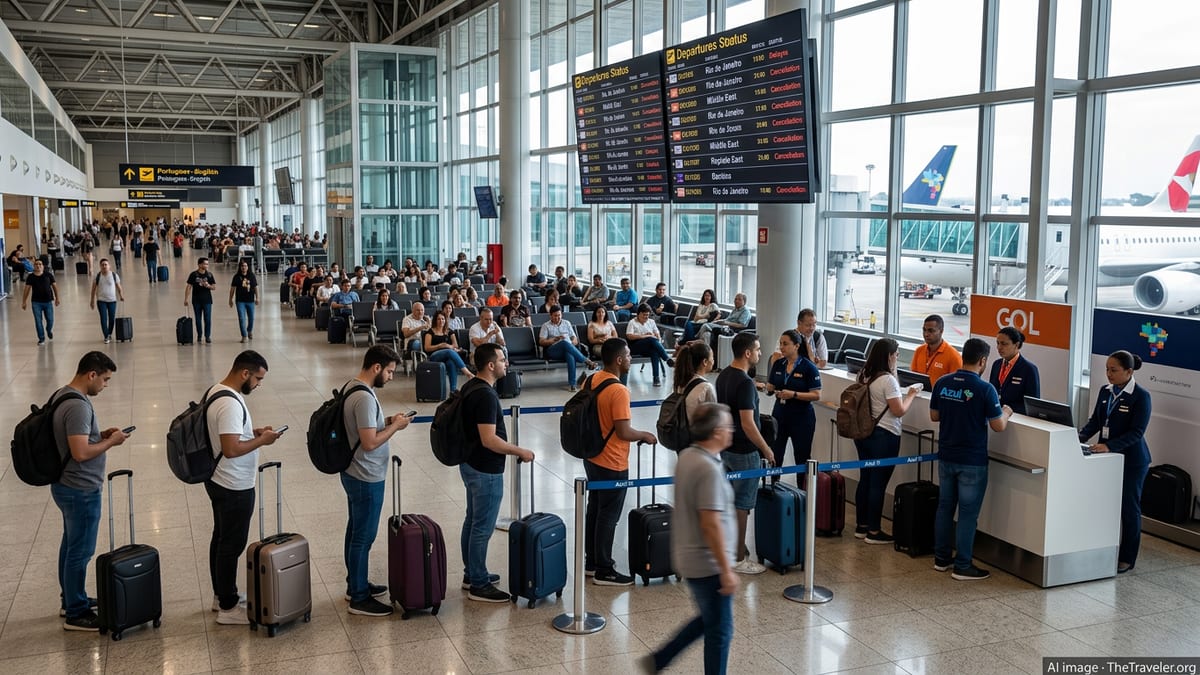 Dozens of Flights Disrupted at São Paulo and Rio Airports