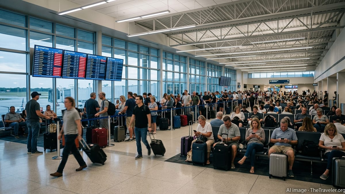 Sarasota Airport Chaos as Cancellations Ripple From Major Hubs