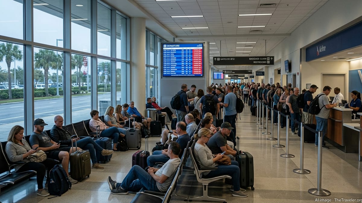 Sarasota Airport Chaos as Cancellations Snarl Key Hub Flights