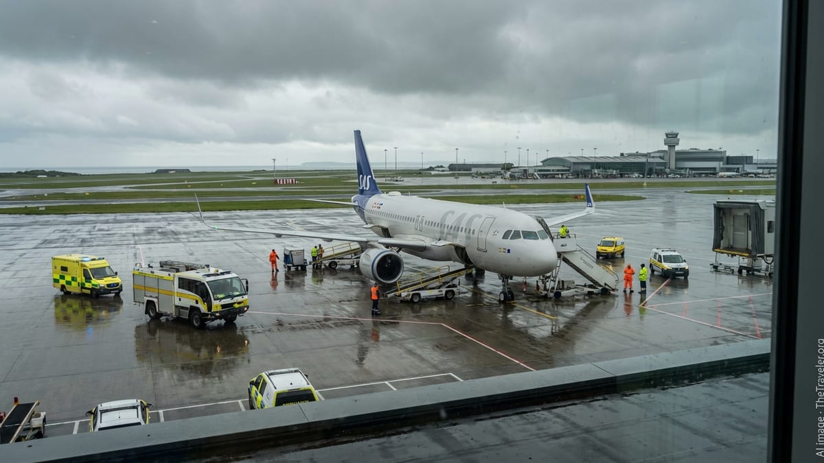 SAS Flight to Dublin Descends Urgently After Mid-Air Alert