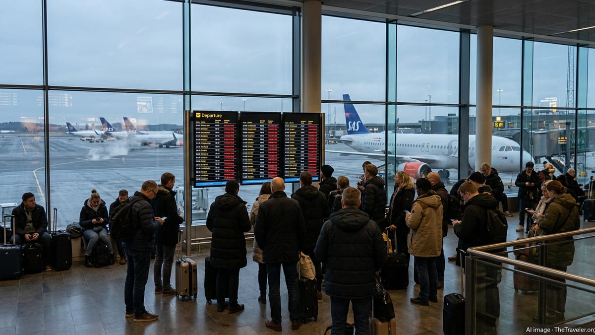 SAS Flight Cancellations Highlight Middle East Turmoil