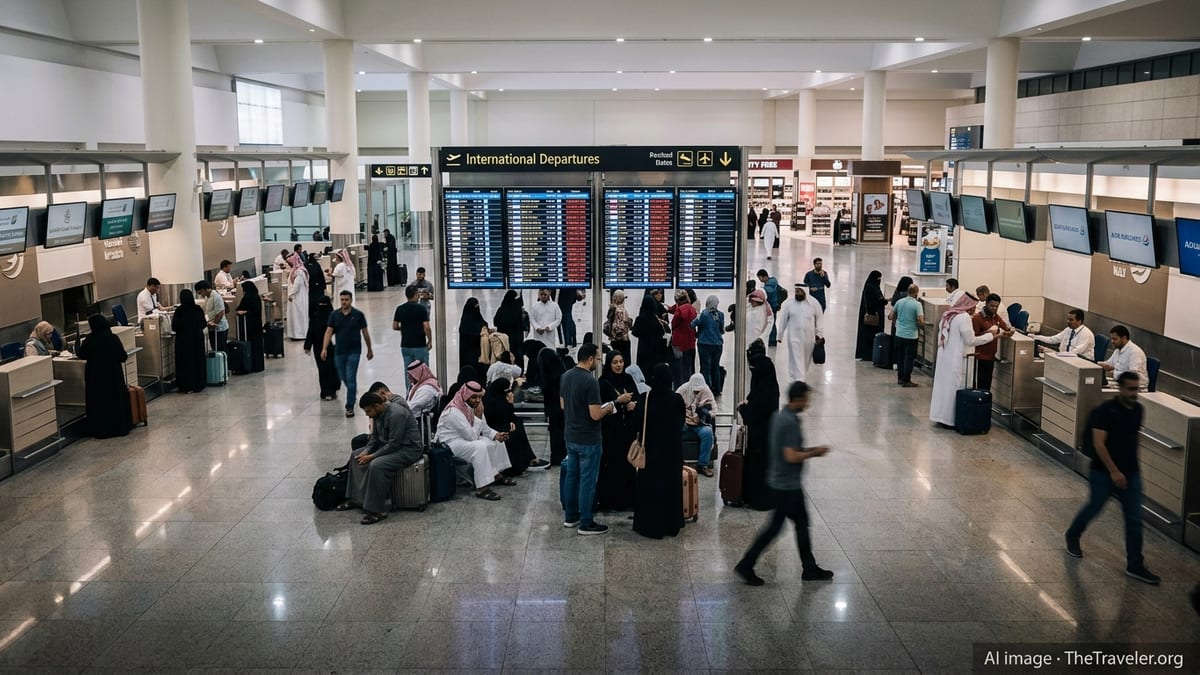 Middle East Airspace Turmoil Hits Saudi Arabia Travellers