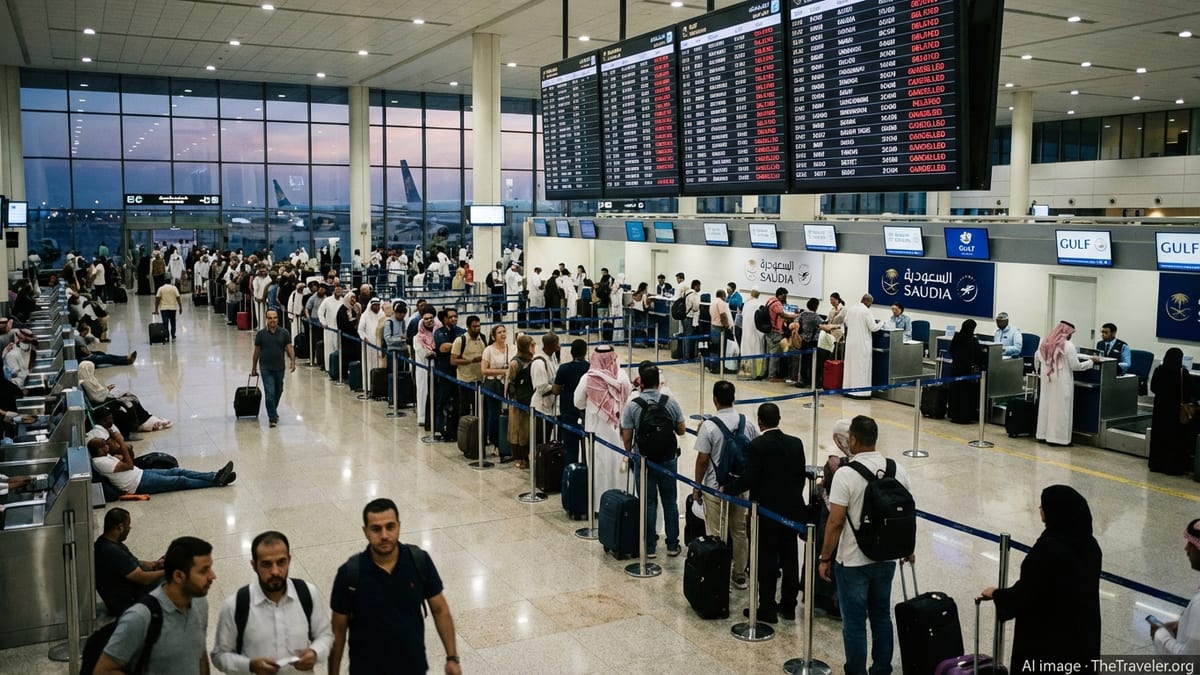 US-Israel Strike on Iran Triggers Major Flight Chaos in Saudi