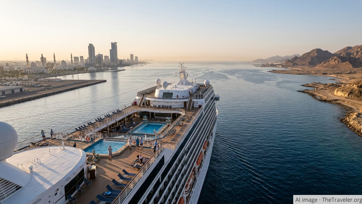 Saudi Arabia’s Cruise Boom Redraws Red Sea and Gulf Maps