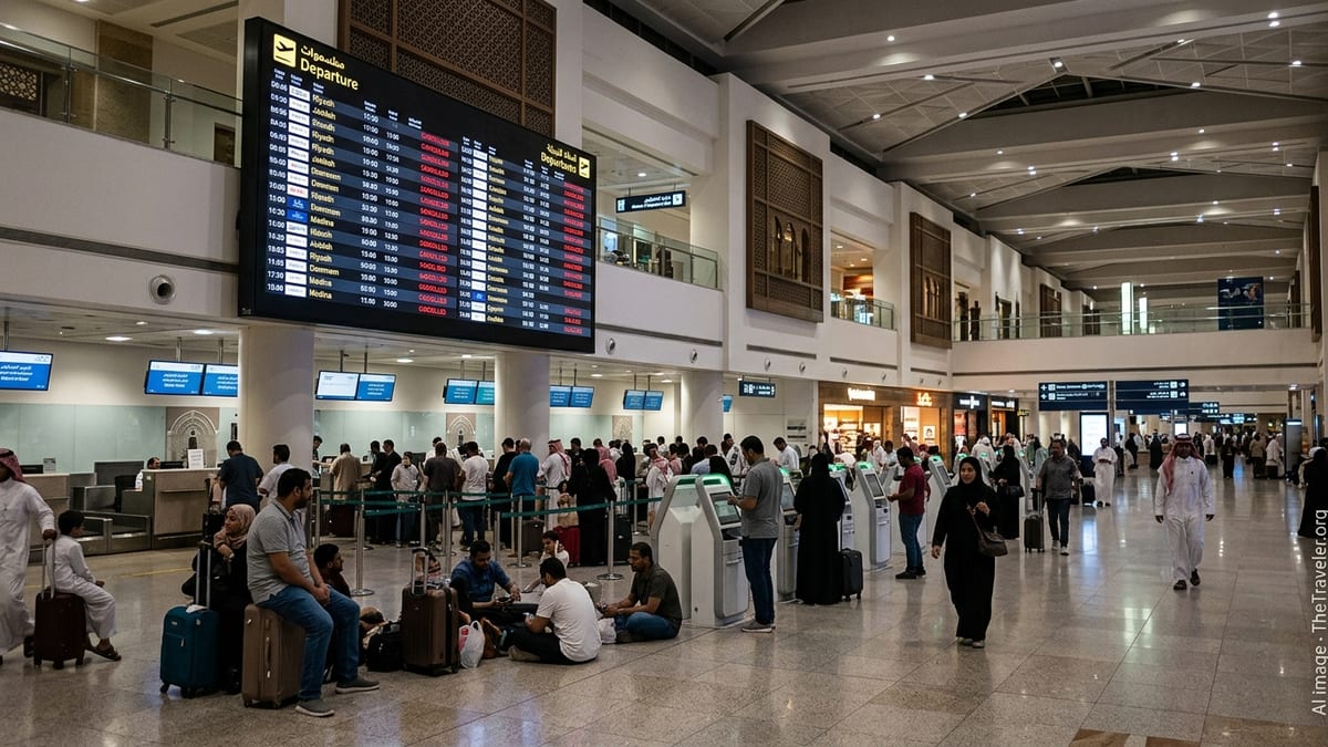 Saudi Cities Hit as Gulf Carriers Cancel Dozens of Flights