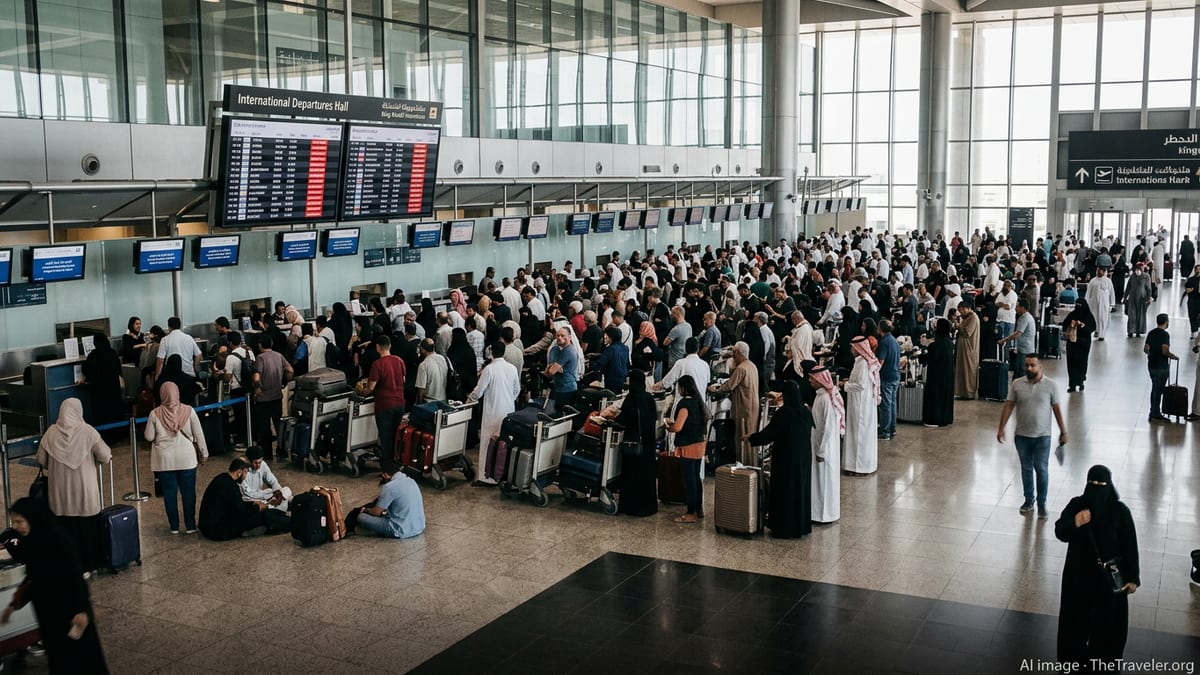 Saudi Flight Chaos: Over 200 Cancellations Hit Key Routes