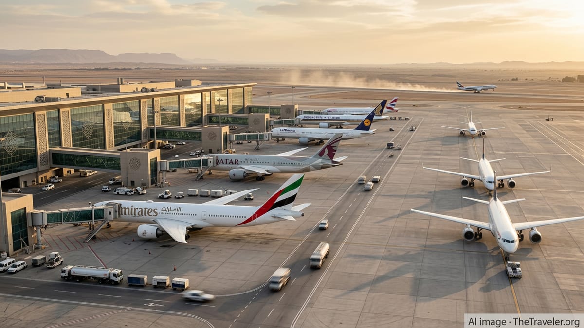 Saudi Arabia Emerges as Key Hub as Gulf Airspace Slowly Reopens