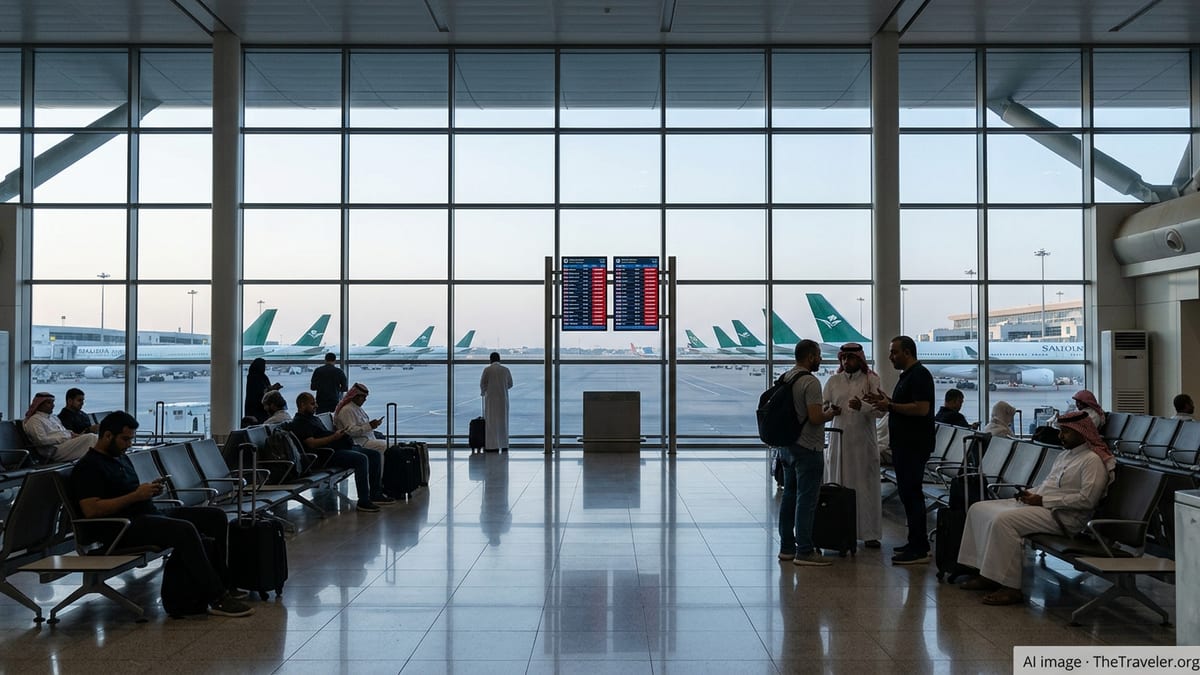 Saudia Extends Regional Flight Suspensions Amid Gulf Tensions