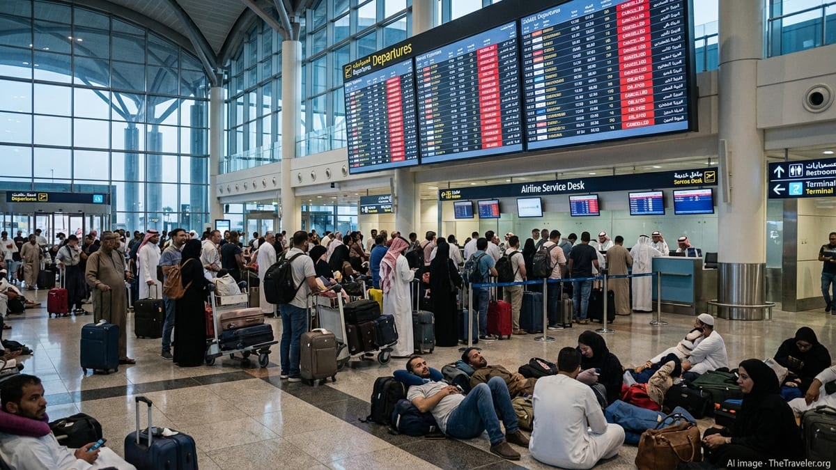 Saudia Grounding Strands Travelers Across Gulf Hubs