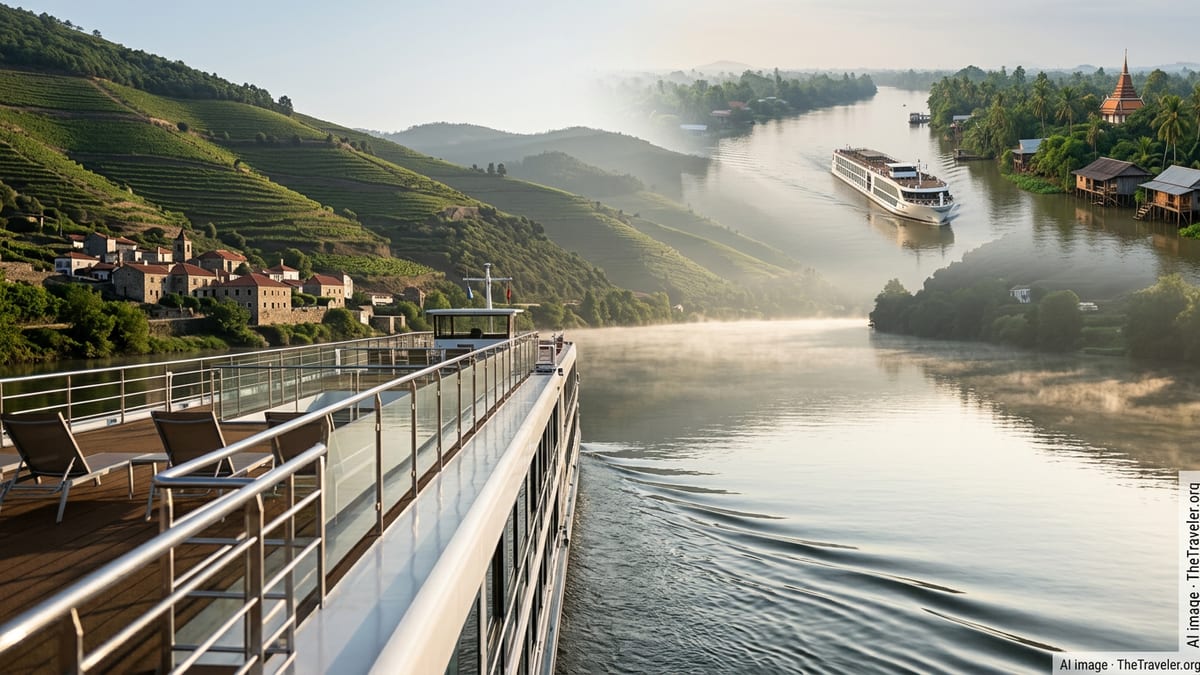 Scenic Group Plots Three New Luxury Ships for Douro and Mekong