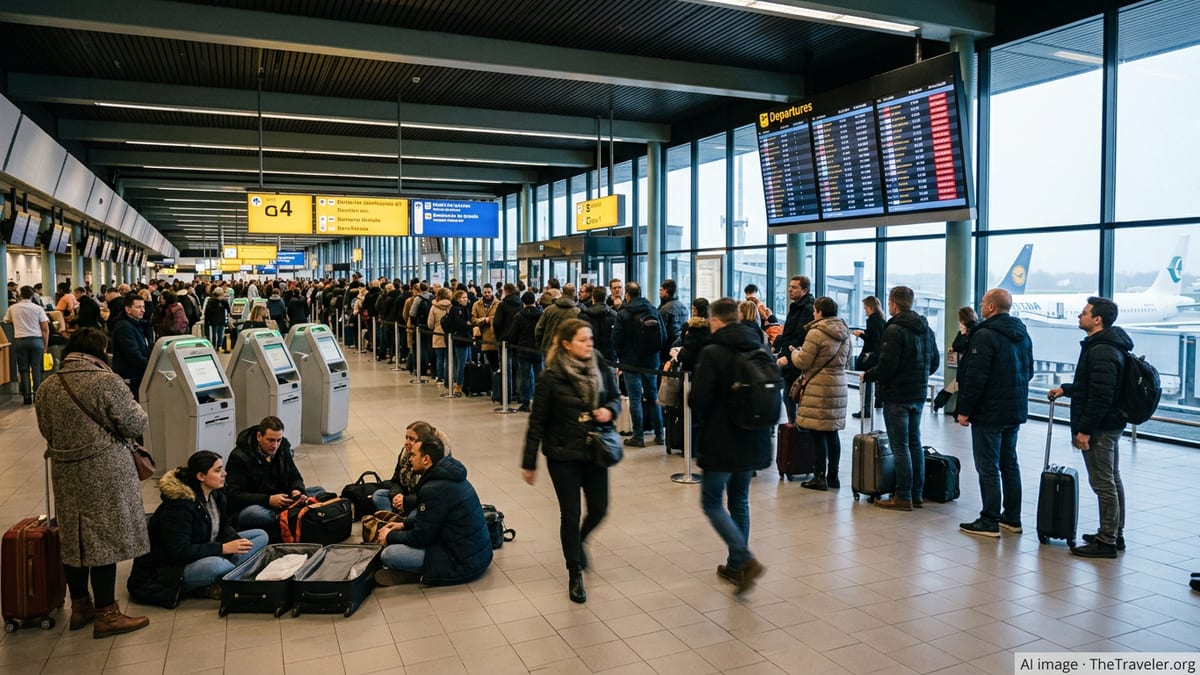 Schiphol Flight Chaos Sends Shockwaves Through Global Travel