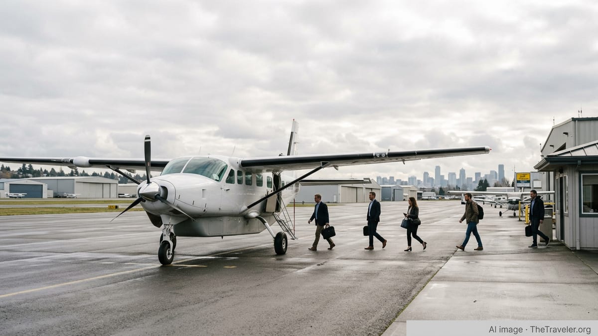 Skip Sea-Tac Lines With SeaPort’s Seattle–Spokane Shuttle
