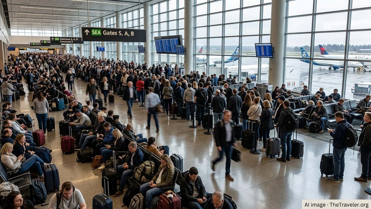 Sea-Tac Delays Strand Passengers as Dozens of Flights Disrupt