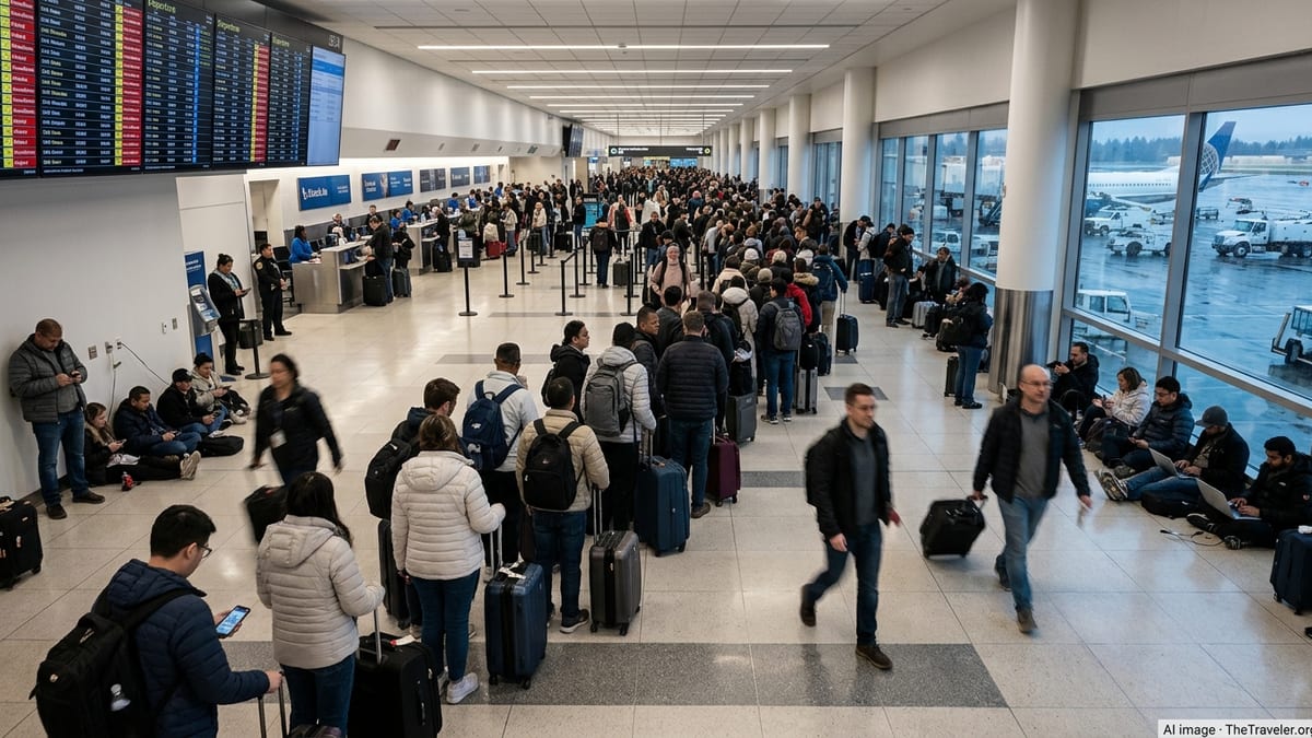 Seattle-Tacoma Chaos as Major Routes Suffer Flight Meltdown