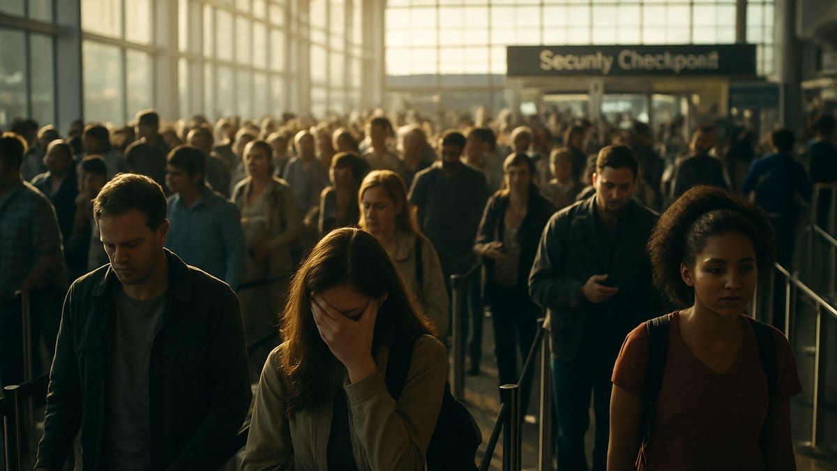 Security Failures Strand Hundreds at European Airports