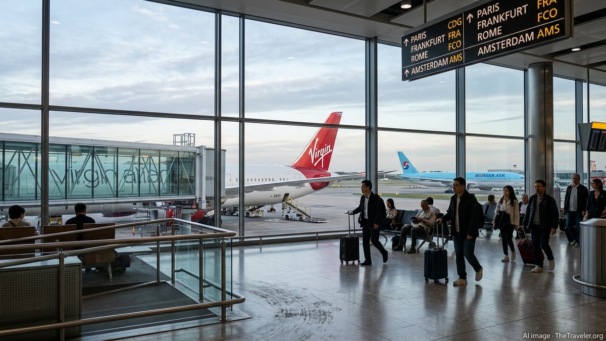 Virgin Atlantic’s Seoul–London Link Fuels Korean Trips to Europe