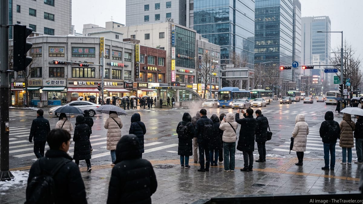 Seoul Weekend Snow Surprise Disrupts Travel Plans