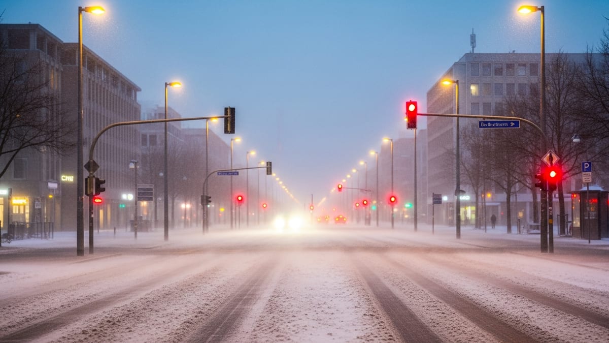 Storm Elli Slams Germany, Paralyzing Travel With Snow, Ice and Gale-Force Winds