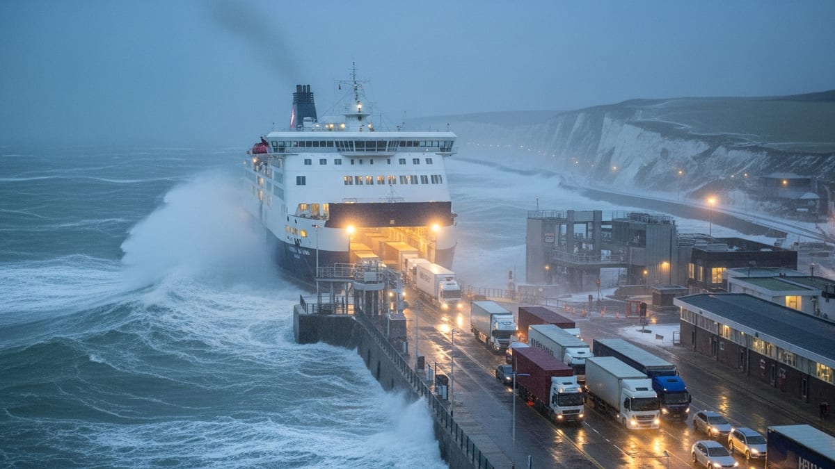 Storm Goretti Paralyzes UK–France Travel as Flights, Trains and Ferries Cancelled