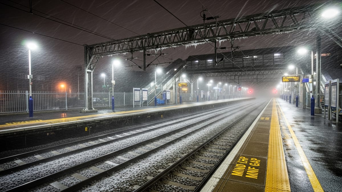 Storm Goretti Triggers Severe Rail Disruption Warnings Across Southwest England and Wales