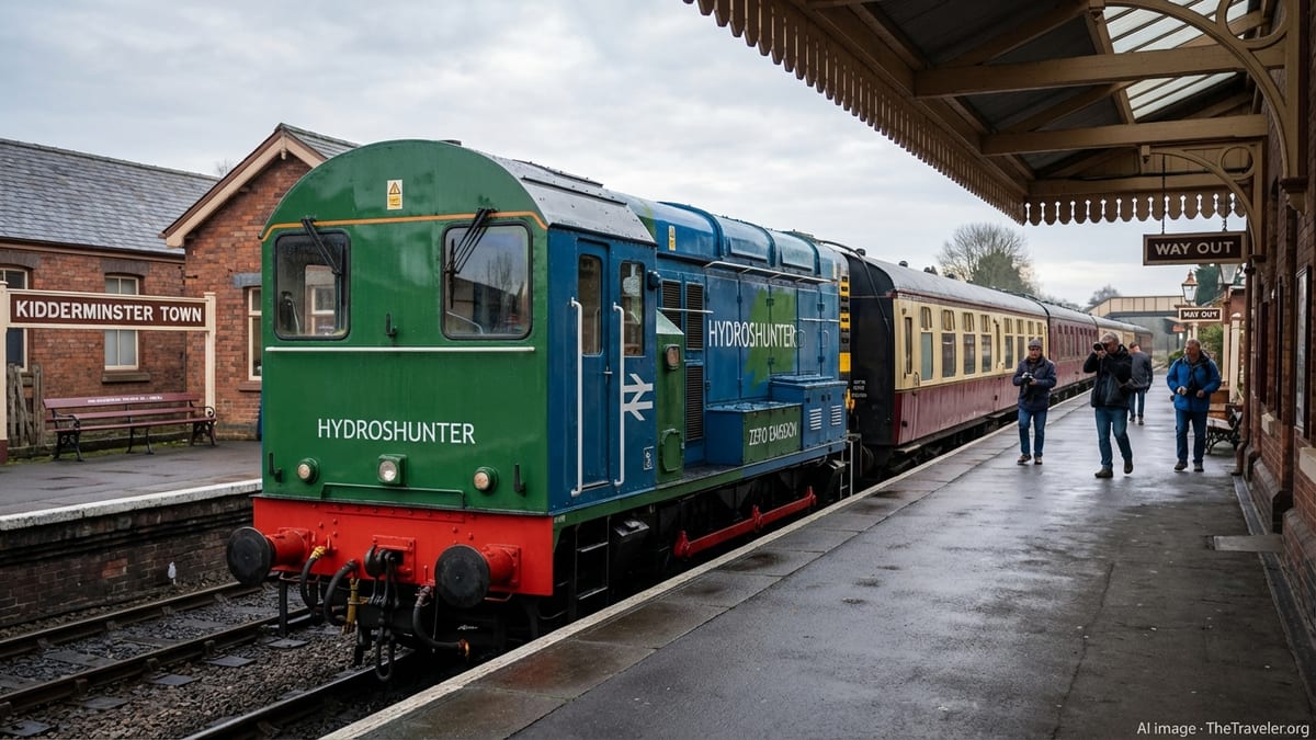 Severn Valley Railway Debuts UK’s First Hydrogen Shunter