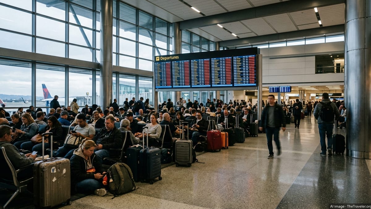 SFO Meltdown: Cancellations Snarl Travel Across the U.S.