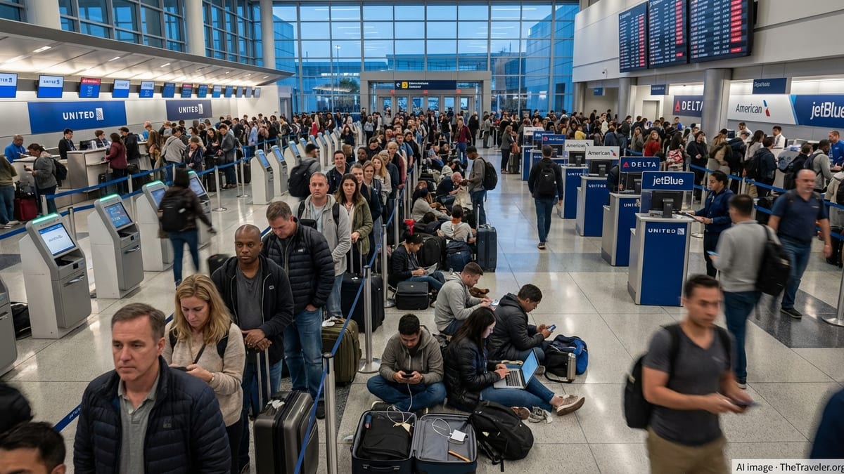 SFO Flight Turmoil: 66 Cancellations and 90 Delays Hit U.S. Travelers