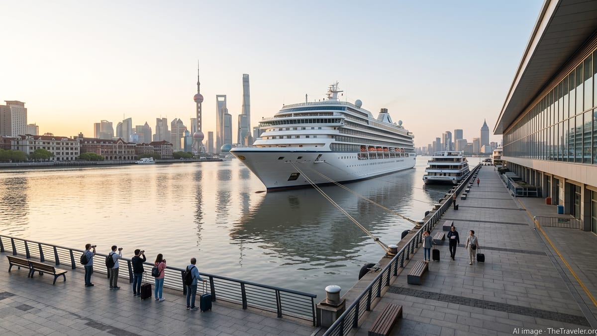Shanghai’s North Bund bets on visa-free boom for 2026 cruises