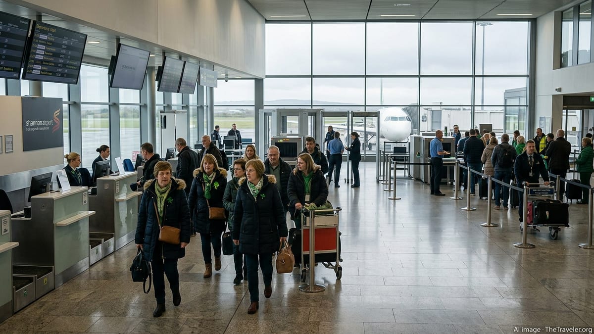Shannon Airport Braces for Record 40,000 St. Patrick’s Day Travelers