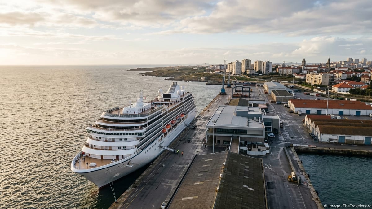 Silversea Diverts Silver Ray to Leixoes Amid Rough Seas