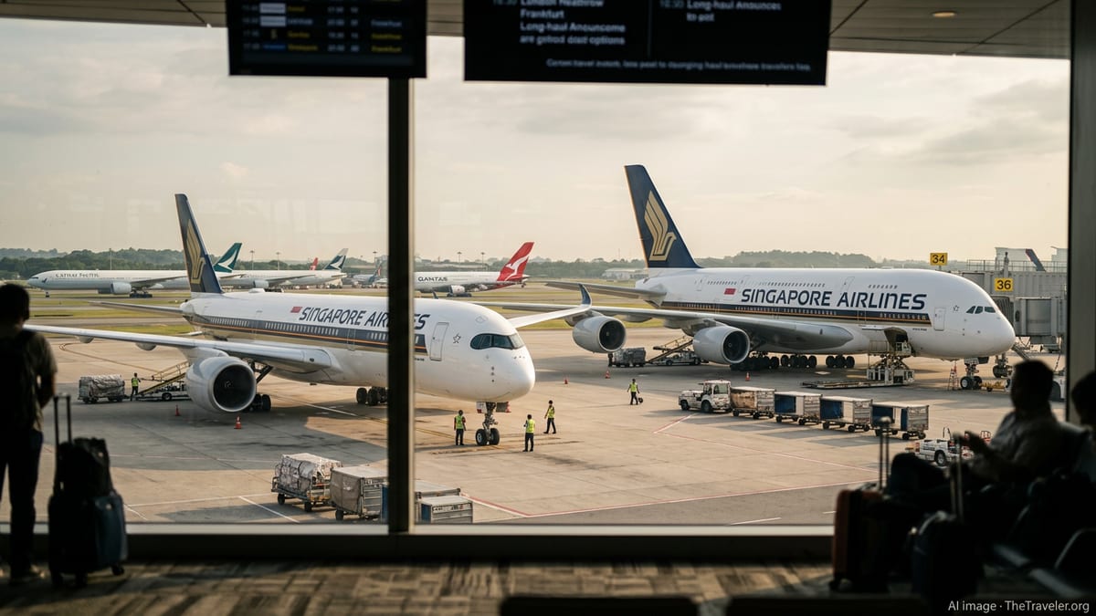 Middle East Turmoil Sends Travelers to Singapore Airlines’ Europe Routes