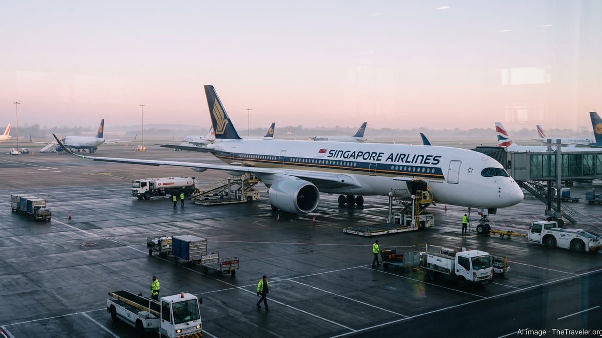 Singapore Airlines Adds More Flexibility on Singapore–Gatwick Route