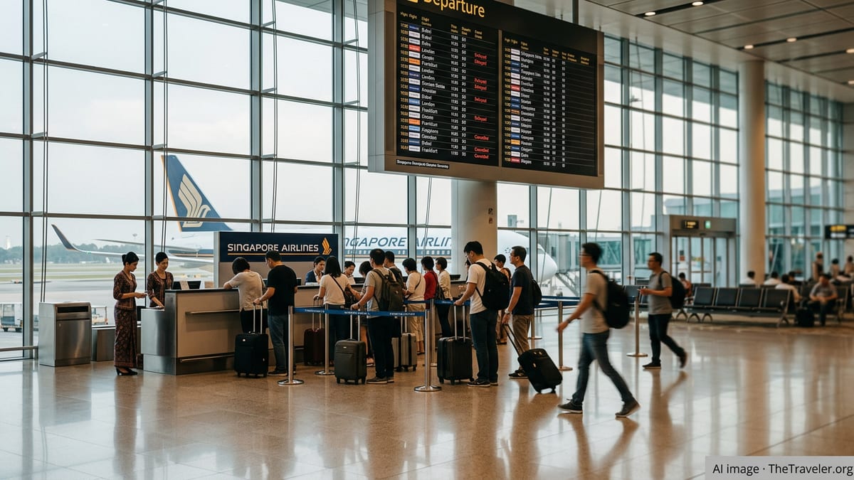 Singapore Airlines Reroutes Amid Iran War, Impacting Key Hubs