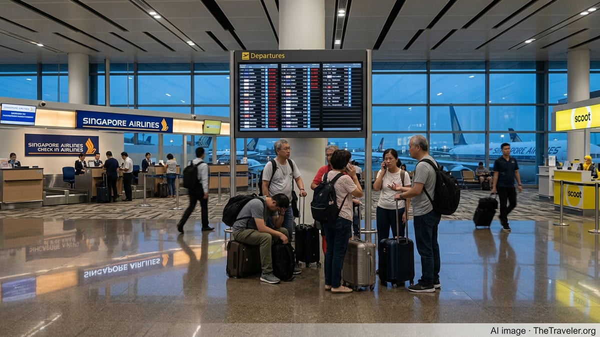 Middle East Chaos: SIA and Scoot Halt Dubai, Jeddah Flights