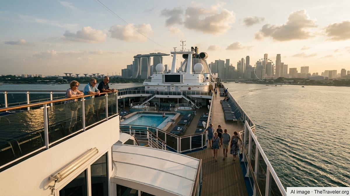 Singapore Anchors Epic 56-Night Coral Princess Pacific Voyage