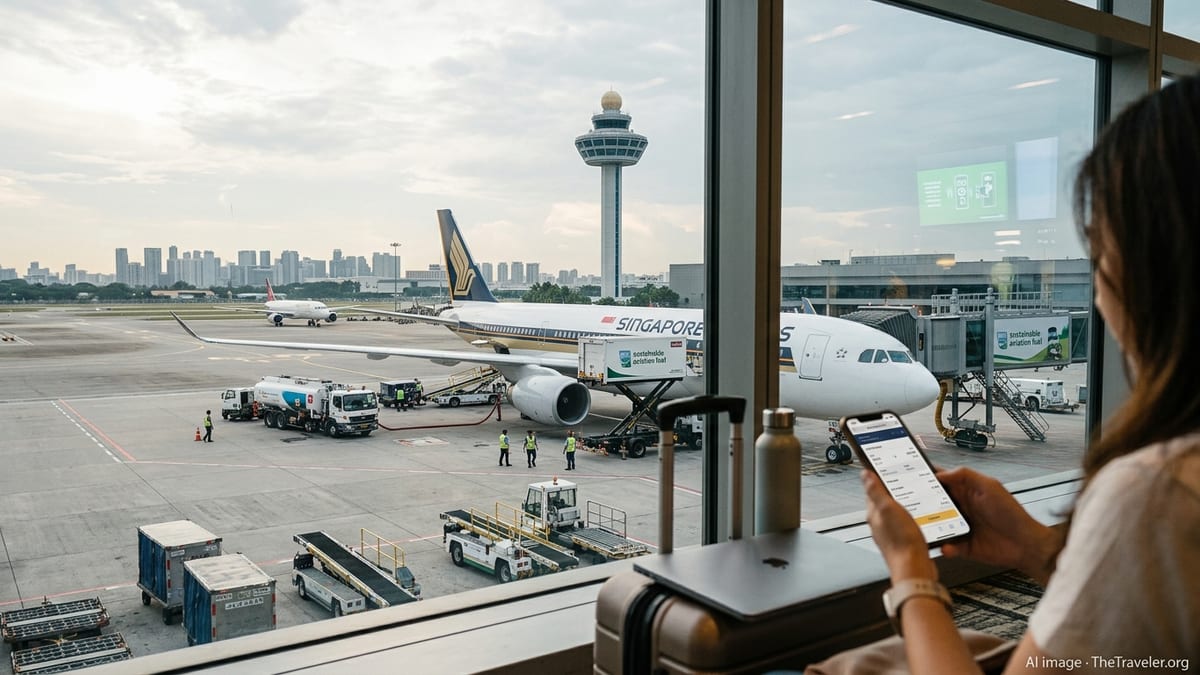 Singapore Delays Green Flight Levy Amid Middle East Turmoil