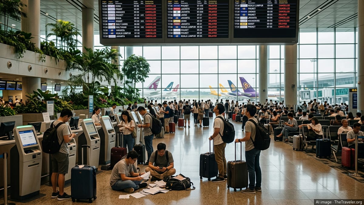 Flight Cancellations Disrupt Singapore Routes Amid Gulf Crisis