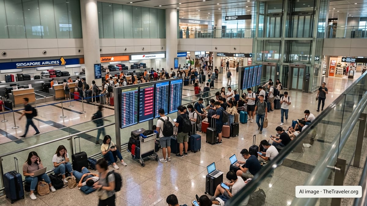 Flight Cancellations by Three Airlines Disrupt Travel via Singapore