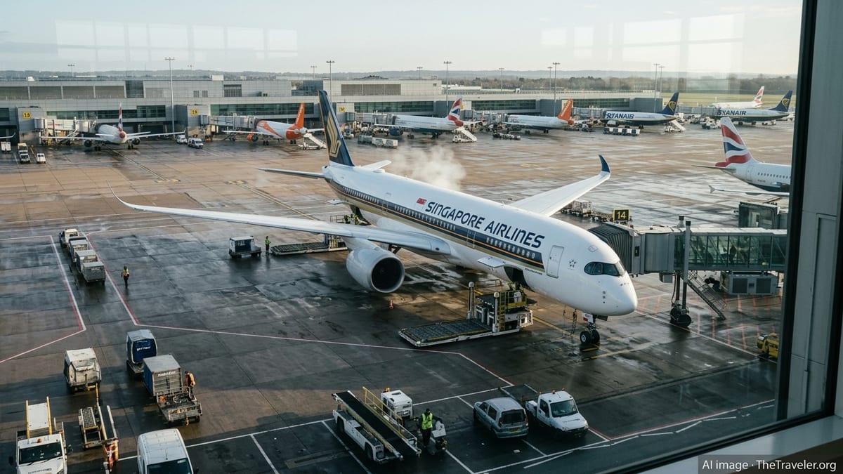 Singapore, UK to Double Daily Gatwick Flights Linking Europe and Asia