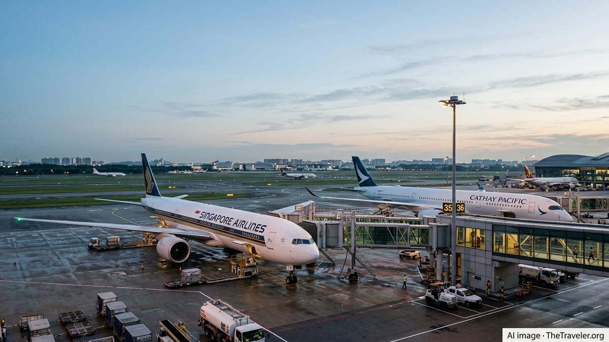 Singapore, Hong Kong Carriers Add Europe Flights as Mideast Shuts