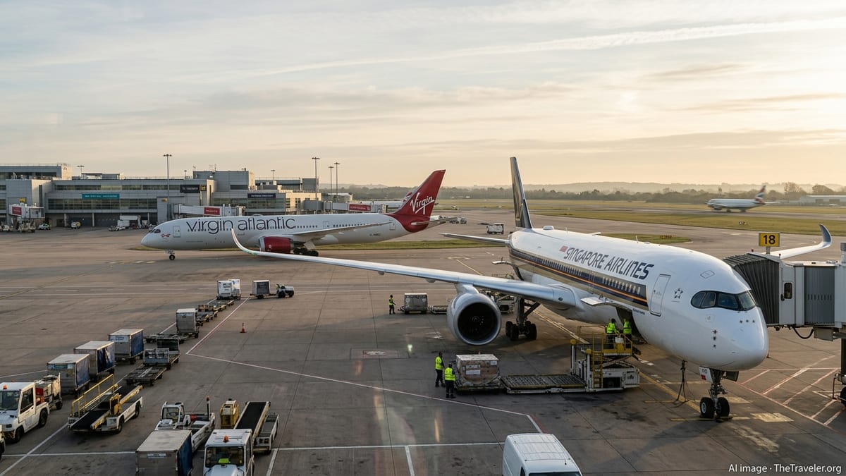 Singapore–Gatwick Route to Go Double Daily, Boosting Europe–Asia Links
