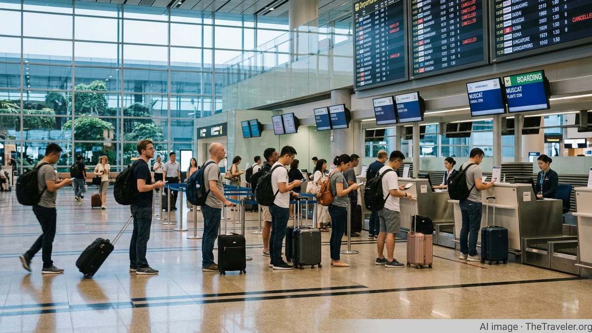 Singapore Launches Special Flight to Muscat Amid Airspace Crisis